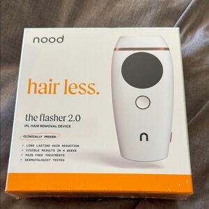 The Flasher 2.0 IPL Hair Removal Device - White and Orange